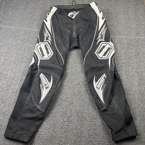 Shift Motorcross Pants Mens 34 Black Rise Against MX SX Racing Dirt Bike ATV